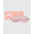 Slip - slip pure silk sleep mask - Sleep (Pink) slip pure silk sleep mask