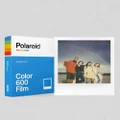 Polaroid - Colour 600 Film Single Pack - Home (white) Colour 600 Film - Single Pack