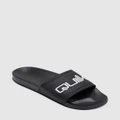 Quiksilver - Mens Sessions Slide Slider Sandals - Sandals (BLACK 2) Mens Sessions Slide Slider Sandals