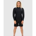 Coastlines - Premium 2mm Pullover Men's - Swim Accessories (Black) Premium 2mm Pullover - Men's