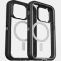 Otterbox - iPhone 14 Pro Defender XT Clear Magsafe Phone Case - Tech Accessories (Black) iPhone 14 Pro Defender XT Clear Magsafe Phone Case
