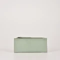Cobb & Co - Taree Soft Leather Pouch Wallet - Wallets (Sea) Taree Soft Leather Pouch Wallet