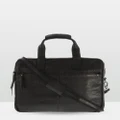 Cobb & Co - Lawson Soft Leather Briefcase - Satchels (Black) Lawson Soft Leather Briefcase