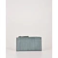 Cobb & Co - Taree Soft Leather Pouch Wallet - Wallets (Steel) Taree Soft Leather Pouch Wallet