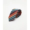 PS Paul Smith - Artist Stripe Tie - Ties (Artist Stripe) Artist Stripe Tie