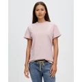 DRICOPER DENIM - Slouchy Tee - T-Shirts & Singlets (Dusty Pink) Slouchy Tee