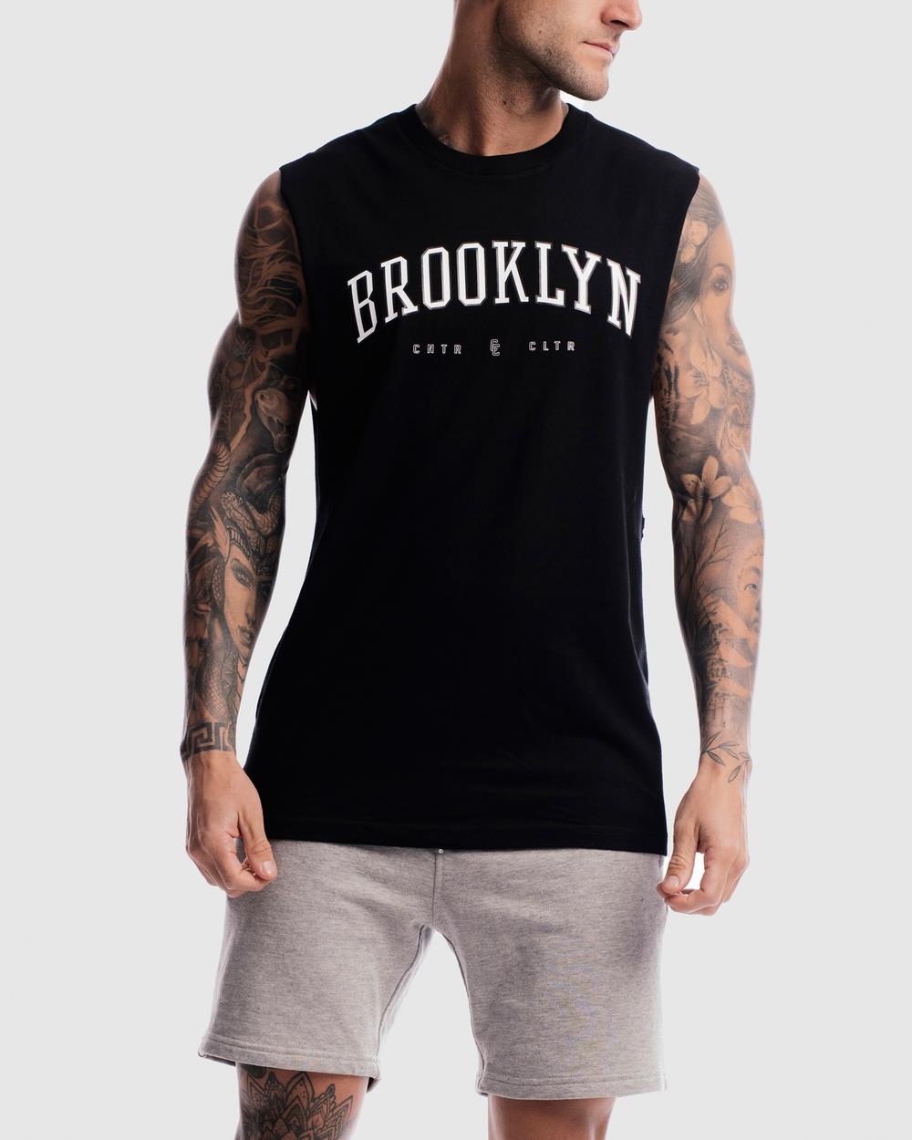 Counter Culture - Brooklyn Tank - Muscle Tops (Black) Brooklyn Tank