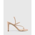 Verali - King Strappy Heel - Sandals (Nude Smooth) King Strappy Heel