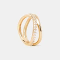 PDPAOLA - Twister Gold Ring - Jewellery (Gold) Twister Gold Ring