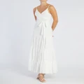 Amelius - Lunette Maxi Dress - Dresses (White) Lunette Maxi Dress