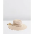 Seafolly - Collapsible Fedora - Hats (Gold) Collapsible Fedora