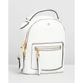 PETA AND JAIN - Zoe Mini Backpack - Backpacks (White) Zoe Mini Backpack