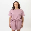 Sleepy Dee - Opulent Short - Sleepwear (Blush Pink) Opulent Short