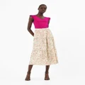 Forcast - Doha Floral Print Tiered Skirt - Skirts (Multi) Doha Floral Print Tiered Skirt