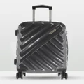 Cobb & Co - Bendigo Polycarbonate Medium Hard Side Case - Travel and Luggage (GREY) Bendigo Polycarbonate Medium Hard Side Case