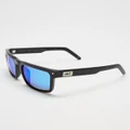 UNIT - Primer Polarised Sunglasses - Square (Black & Blue) Primer Polarised Sunglasses