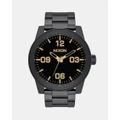 Nixon - Corporal SS Watch - Watches (Matte Black & Gold) Corporal SS Watch