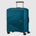 American Tourister - Airconic Spinner 67cm TSA - Travel and Luggage (Blue) Airconic Spinner 67cm TSA
