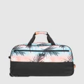Roxy - Feel It All Large Wheeled Duffle Bag - Travel and Luggage (BACHELOR BUTTON PALM BEACH) Feel It All Large Wheeled Duffle Bag