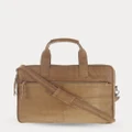 Cobb & Co - Lawson Soft Leather Briefcase - Satchels (Camel) Lawson Soft Leather Briefcase