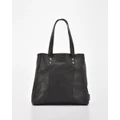 Cobb & Co - Belford Soft Leather Tote - Handbags (Black) Belford Soft Leather Tote