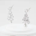 Stephanie Browne - Madame Regalia Pearl earrings - Jewellery (Rose Gold) Madame Regalia Pearl earrings