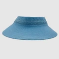 Jacaru - Jacaru 1512 Visor Roll Up - Hats (Blue) Jacaru 1512 Visor Roll Up