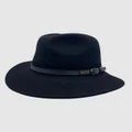 Jacaru - Jacaru 1849 Wool Traveller Hat - Hats (Black) Jacaru 1849 Wool Traveller Hat