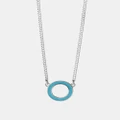 Karen Walker - Orbit Enamel Necklace - Jewellery (Sterling Silver) Orbit Enamel Necklace