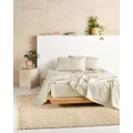 Linen House - Vienna 300TC Cotton Percale Sheet Set - Home (Linen) Vienna 300TC Cotton Percale Sheet Set