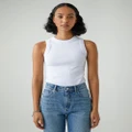 Neuw - Jonesy Singlet - T-Shirts & Singlets (White) Jonesy Singlet