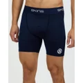 SKINS - Series 1 Shorts Men's - Compression Bottoms (Navy Blue) Series-1 Shorts - Men's