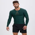 SKINS - SERIES 5 LS Top - Compression Tops (Forest Green) SERIES-5 LS Top