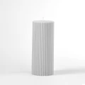 XRJ Celebrations - Pillar Cement Candle - Home (Grey) Pillar Cement Candle