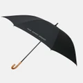 The Good BRAND - Recycled Nylon Umbrella - Home (BLACK) Recycled Nylon Umbrella