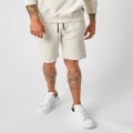 DRICOPER DENIM - Essential Fleece Shorts - Shorts (Aractic Wolf) Essential Fleece Shorts