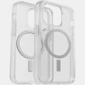 Otterbox - iPhone 14 Pro Symmetry+ MagSafe Phone Case - Tech Accessories (Transparent) iPhone 14 Pro Symmetry+ MagSafe Phone Case