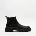 Dazie - Eden Ankle Boots - Boots (Black Waterbased PU) Eden Ankle Boots
