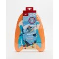 Speedo - Printed Float Kids - Swimming / Towels (Chima Azue Blue & Fluro Orange) Printed Float - Kids