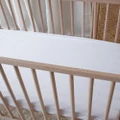 Mulberry Threads - Bamboo Cot Sheets Fitted - Home (White) Bamboo Cot Sheets - Fitted