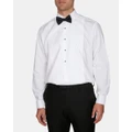 Abelard - Classic Fit Marcella Stud Front Dinner Shirt - Shirts & Polos (WHITE) Classic Fit Marcella Stud Front Dinner Shirt