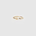 Arms Of Eve - Initial Ring D - Jewellery (Gold) Initial Ring - D