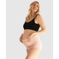 Angel Maternity - Gracie Maternity Underwear in Bamboo in Shell Pink - Underwear & Socks (Shell Pink) Gracie Maternity Underwear in Bamboo in Shell Pink