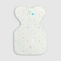 Love to Dream - SWADDLE UP™ Organic Lite 0.2 TOG - Sleeping bags (Cream - Stars) SWADDLE UP™ Organic Lite 0.2 TOG