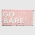 GO BARE - Go Bare Bathroom Mat - Bathroom (Pink) Go Bare Bathroom Mat