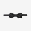 Calibre - Italian Silk Bow Tie - Ties (Black) Italian Silk Bow Tie