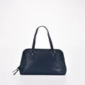 Cobb & Co - Cremorne RFID Protective Leather Business Bag - Bags (Navy) Cremorne RFID Protective Leather Business Bag
