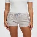 DRICOPER DENIM - Active Shorts - Denim (Vaporous Grey) Active Shorts