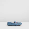 Oscars For Kids - Sorento Loafers Infant - Dress Shoes (Mid Blue) Sorento Loafers Infant