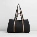 Prene - The Gigi Bag Tote Bag - Bags (Black & Beige) The Gigi Bag Tote Bag